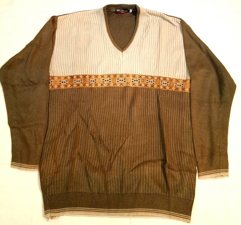 Woollen Sweater For Men's Full Sleeve