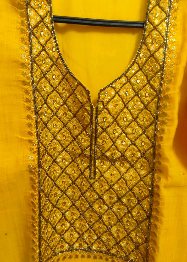 Party Wear Kurta For Haldi Ceremony