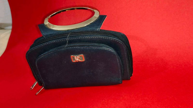 Beautiful Navy Blue Clutch For Women