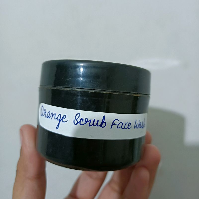 Orange Scrub Facewash