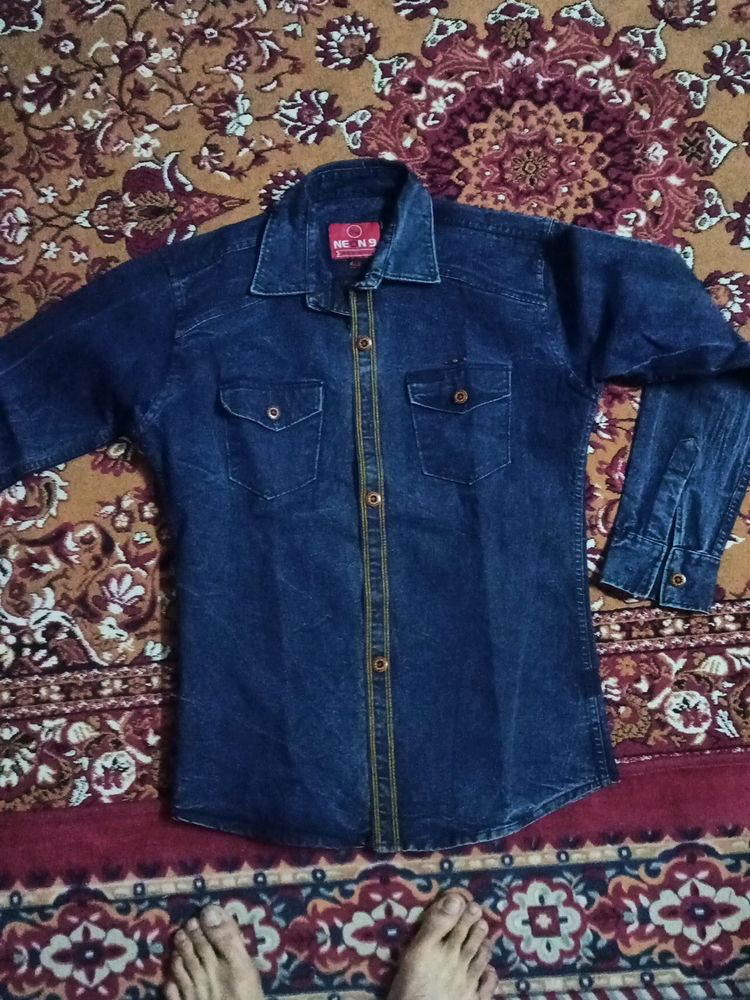 Denim Shirt (Size -M)