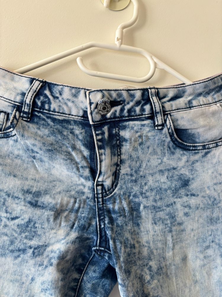 Vero Moda Acid Wash Jeans/ Denim