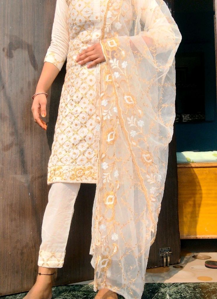 Trouser Kurti With Dupatta