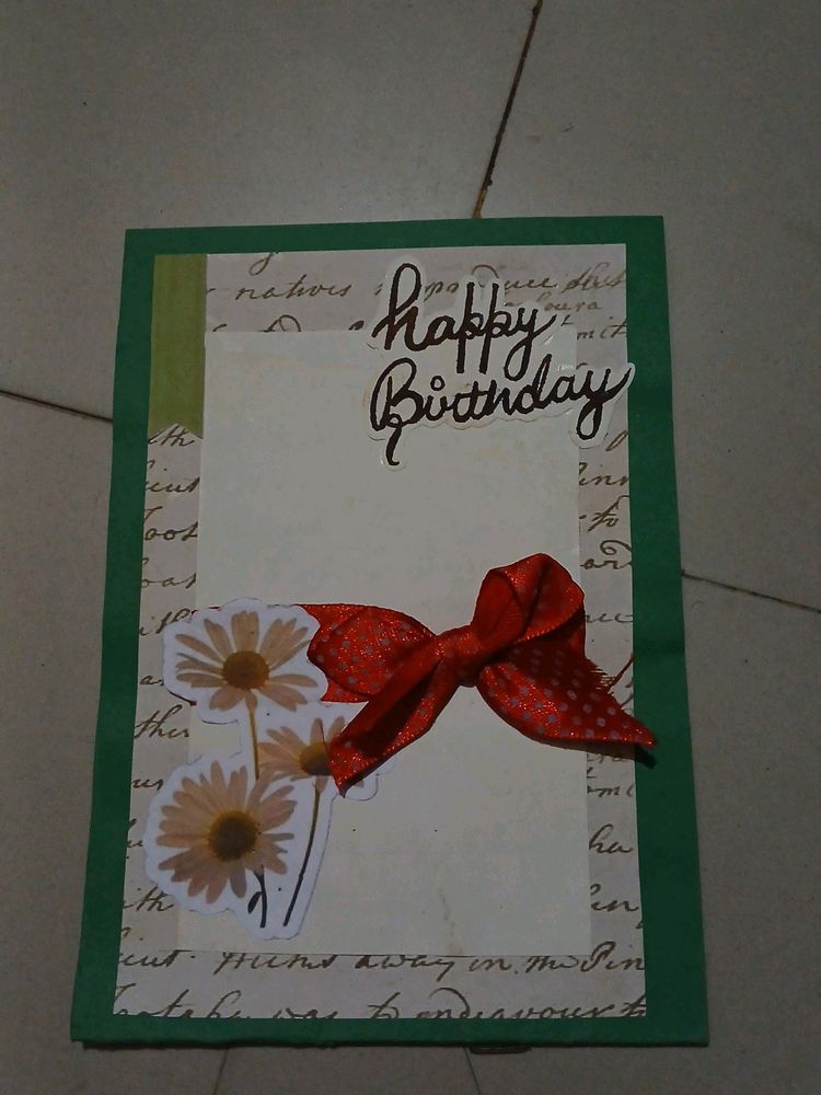 Handmade Birthday Card