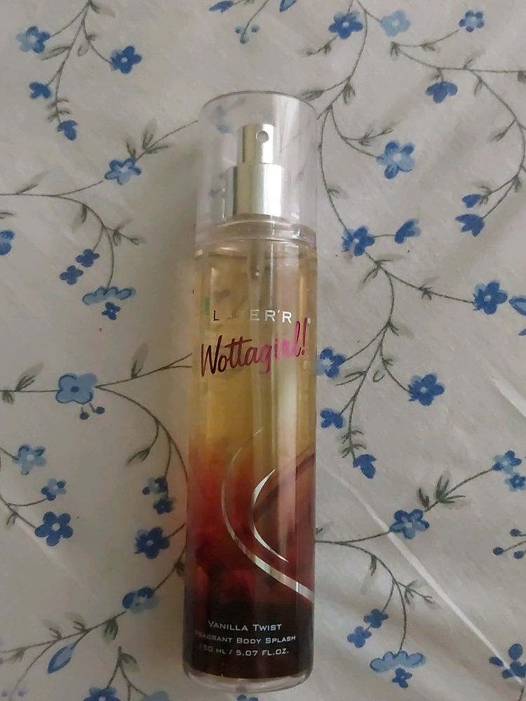 Layer'r Wottagirl! Vanilla Twist Body Mist/perfume