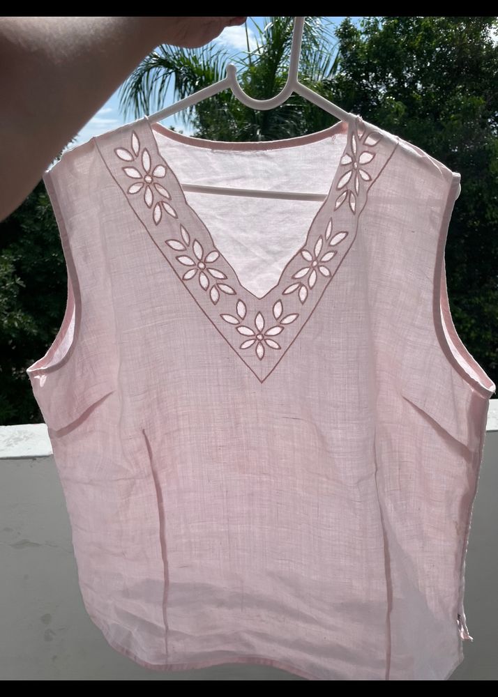 Pink Kurti Top