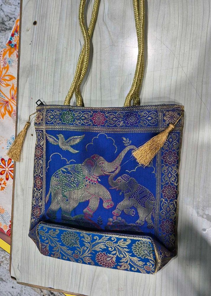 Handmade Banarasi Handbag