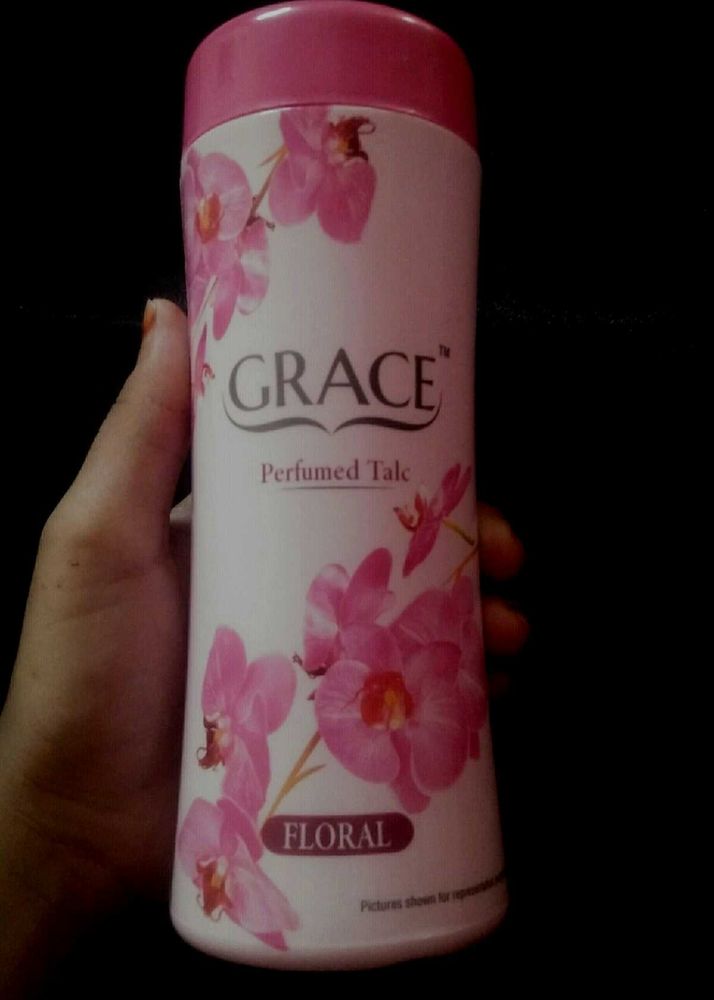 Grace Perfumed Talc Floral Powder 🌸🌺