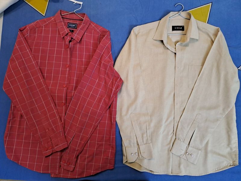 On Sale Price Drop OfCombo Of 2 Branded Shirts