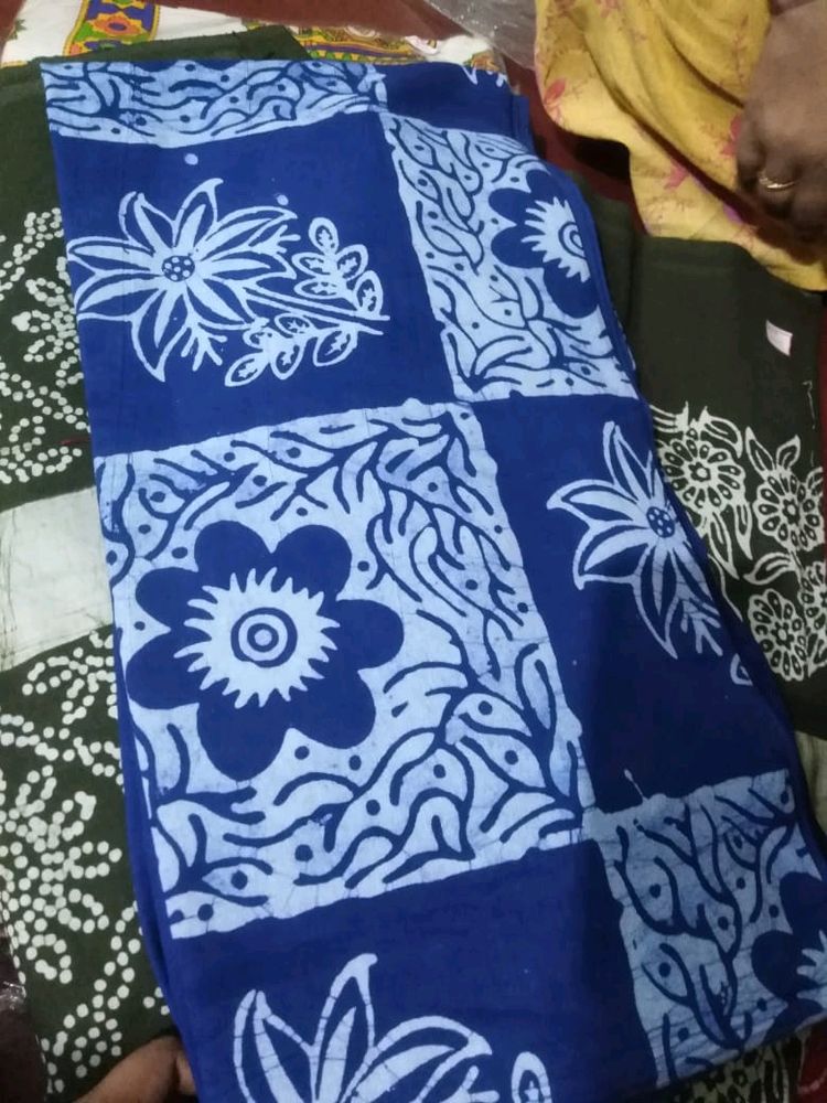 Double Bed Sheet Jaipuri Batik Print Pure Cotton