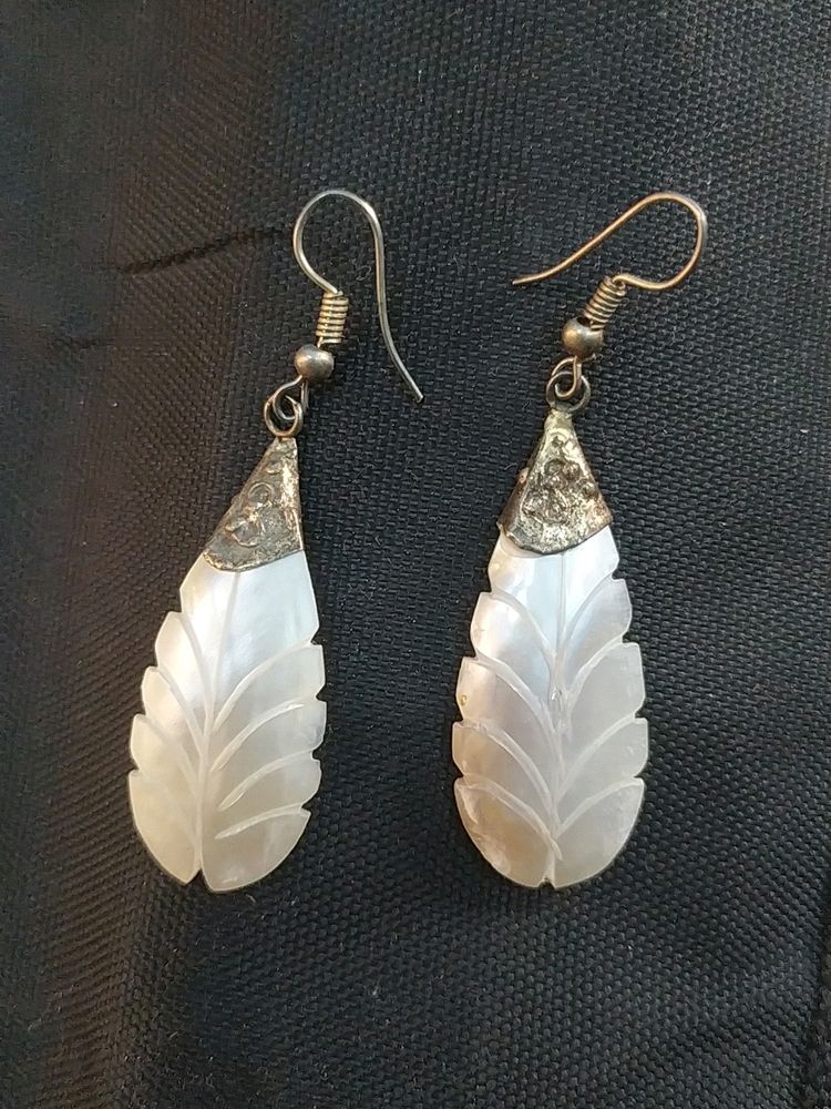 Feather Style Earrings