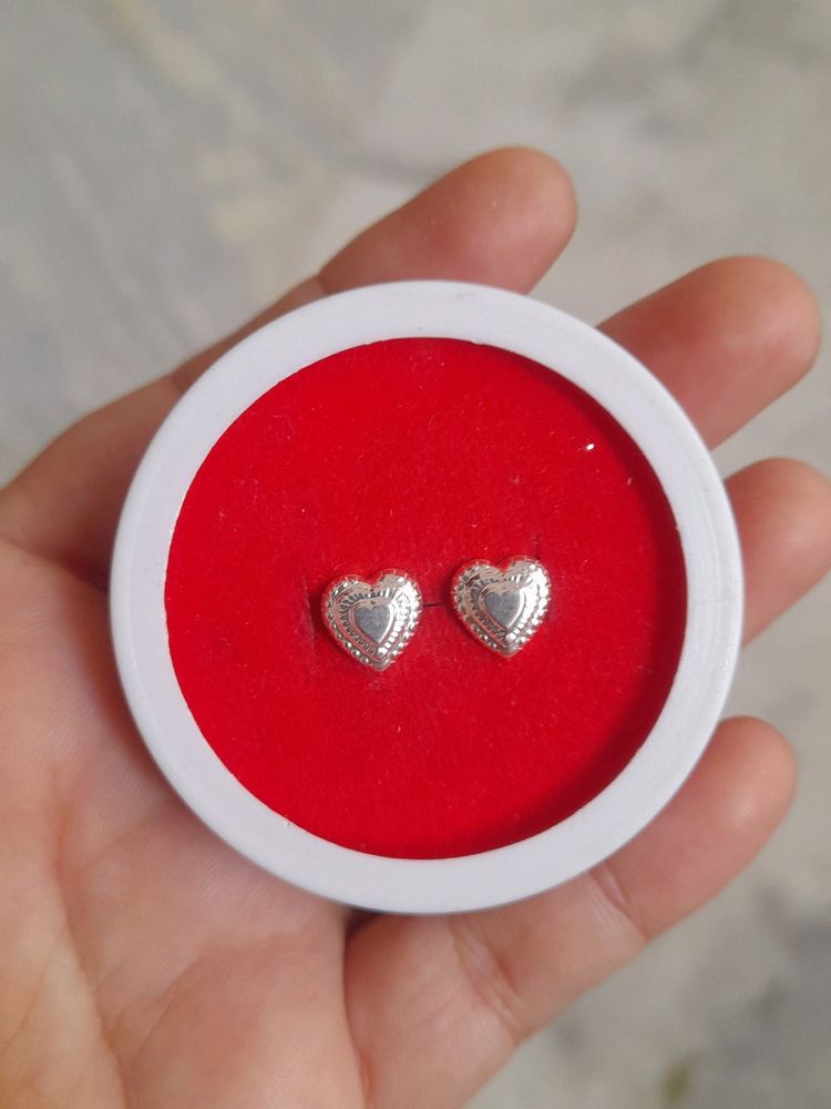 Beautiful New Heart Shape Studs