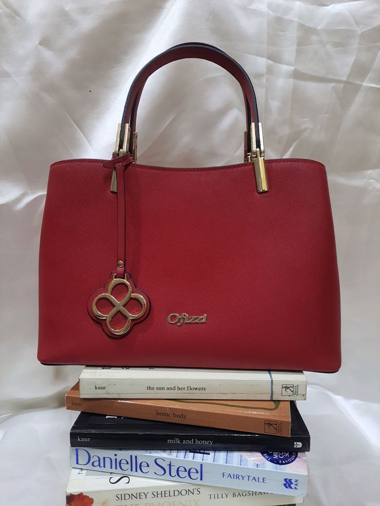 Imported Genuine Leather Handbag