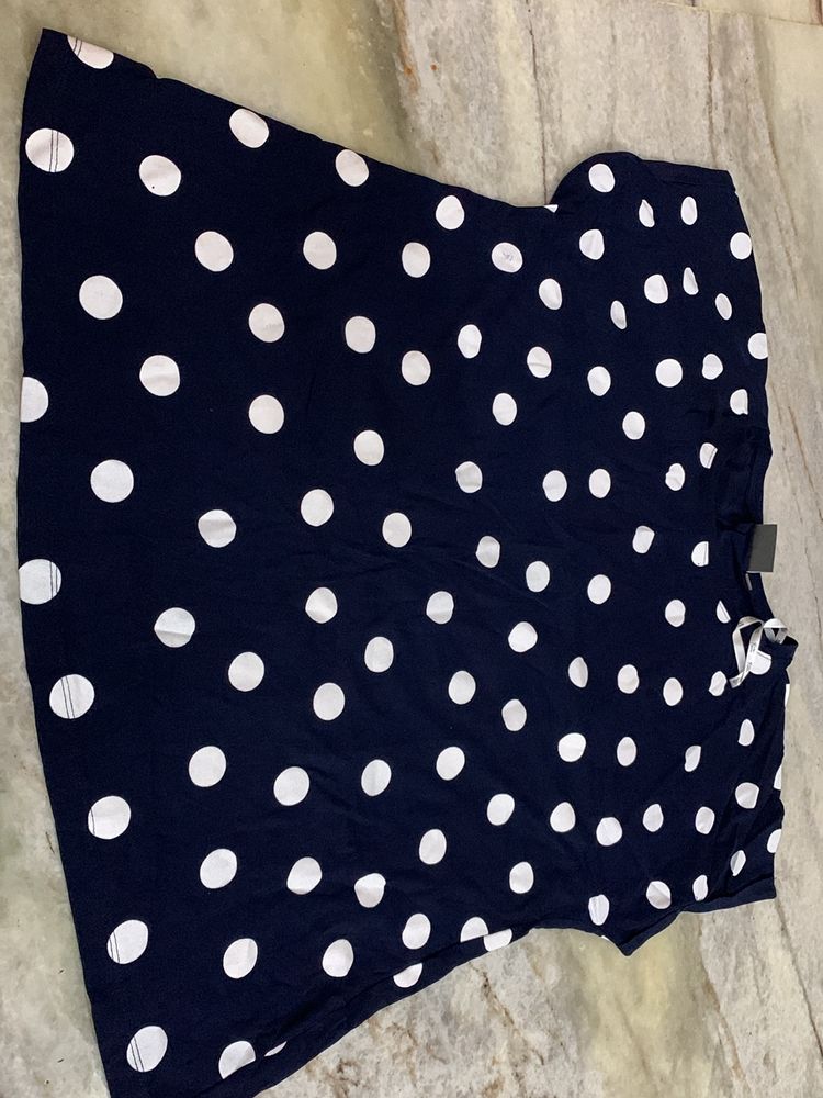 Cute Blue Polka Dot tshirt