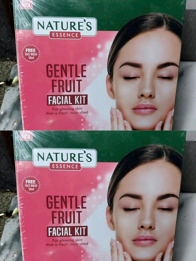 NEW WITH TAG NATURES ESSENCE  FACIAL KIT Pack Of 2