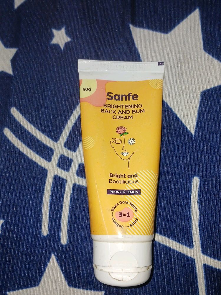 Brightening Back And Bum Cream Sanfe