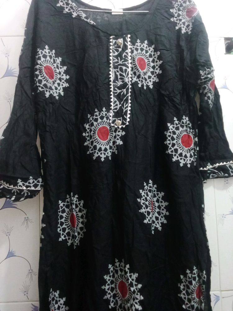 New Black Kurta 🦋