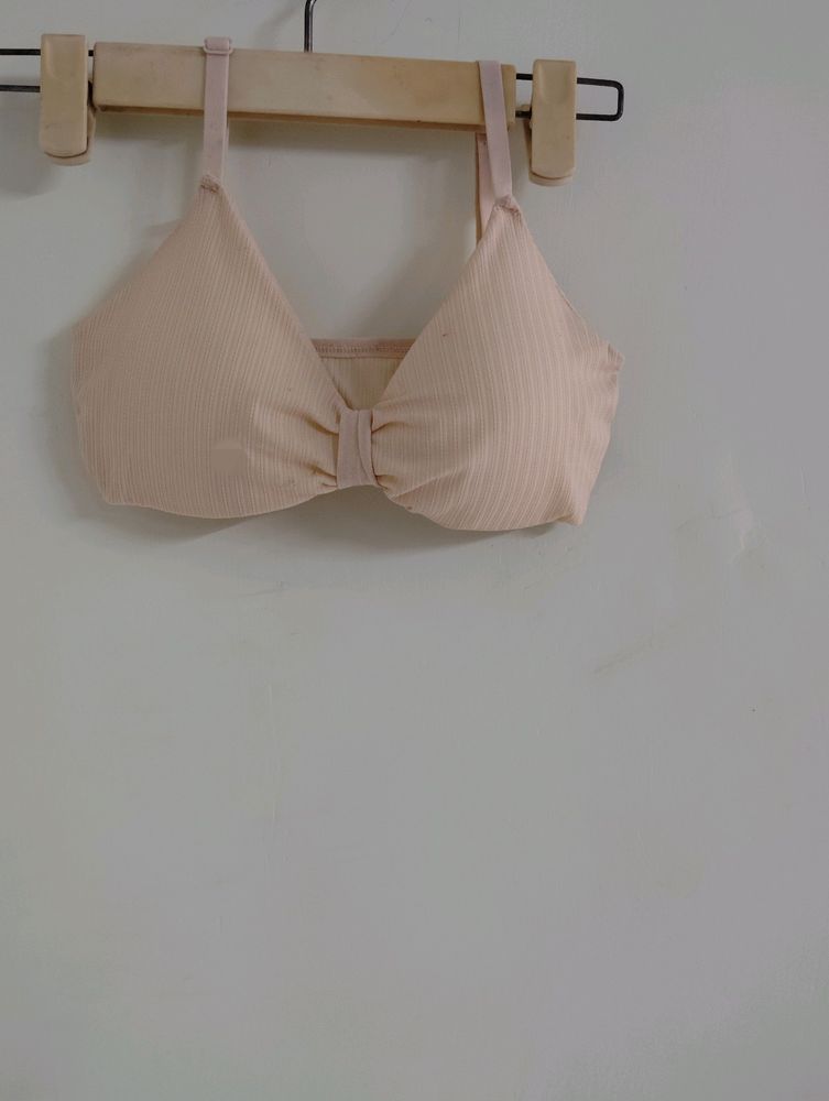 Cute Ribbon Padded Bra