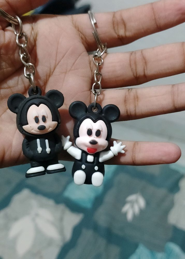 Mickey Mouse Keychains Combo