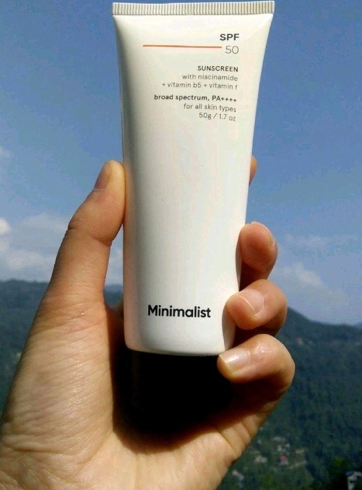 Minimalist Sunscreen SPF 50