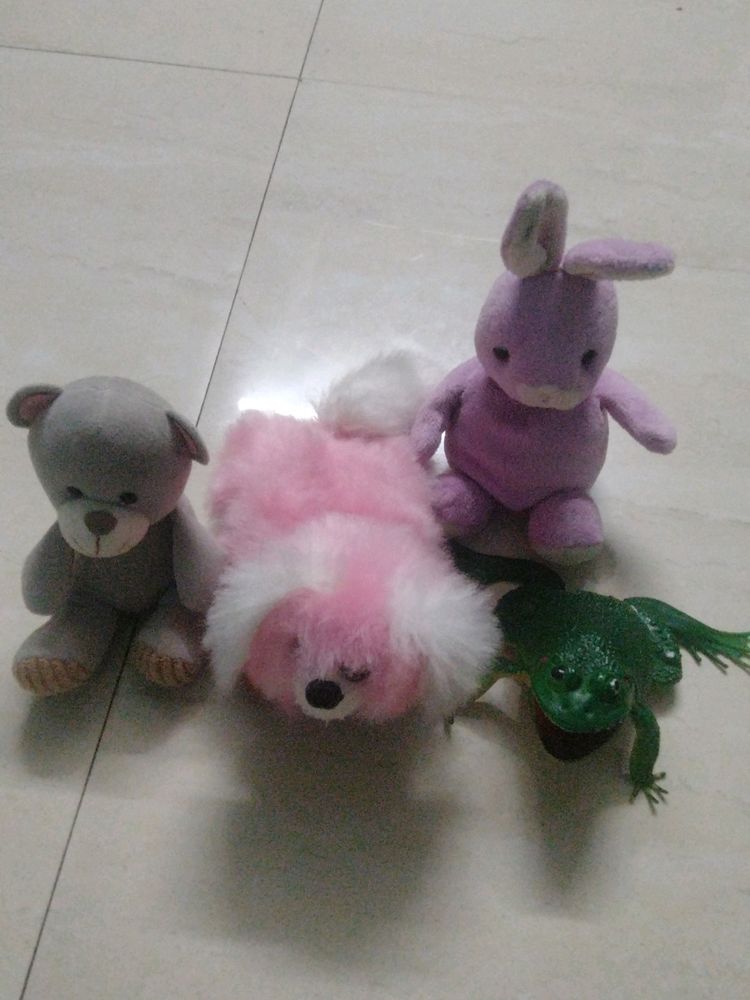 Combo Of Soft Toys For 12 Months Baby Or 1 2 Years