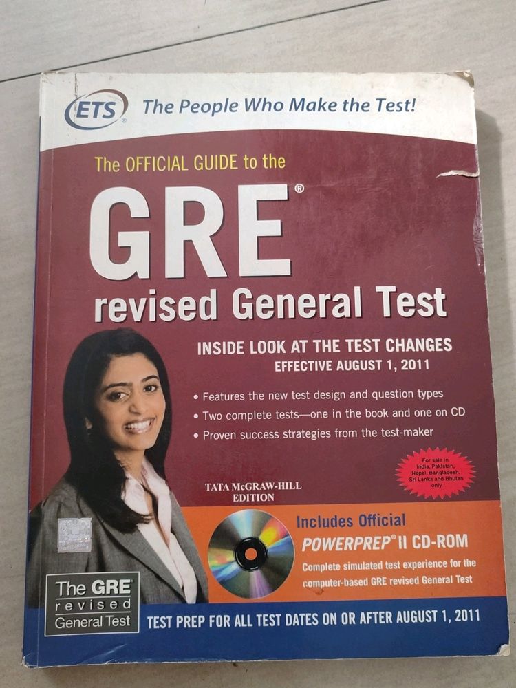 GRE OFFICIAL GUIDE ETS