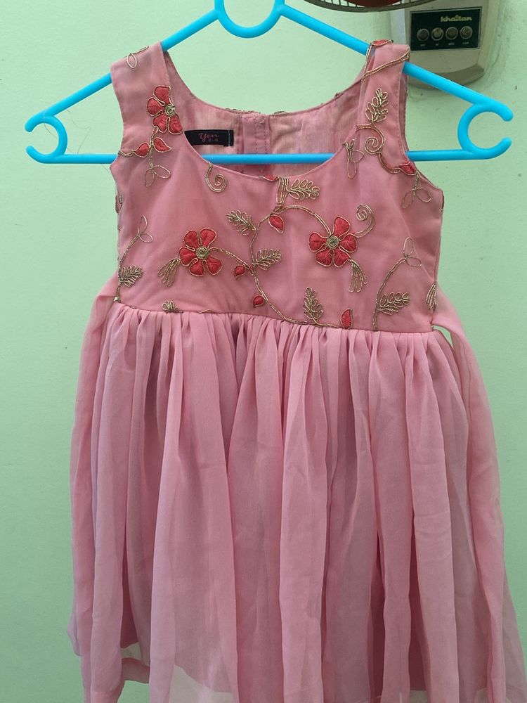 Pink Cute Frock