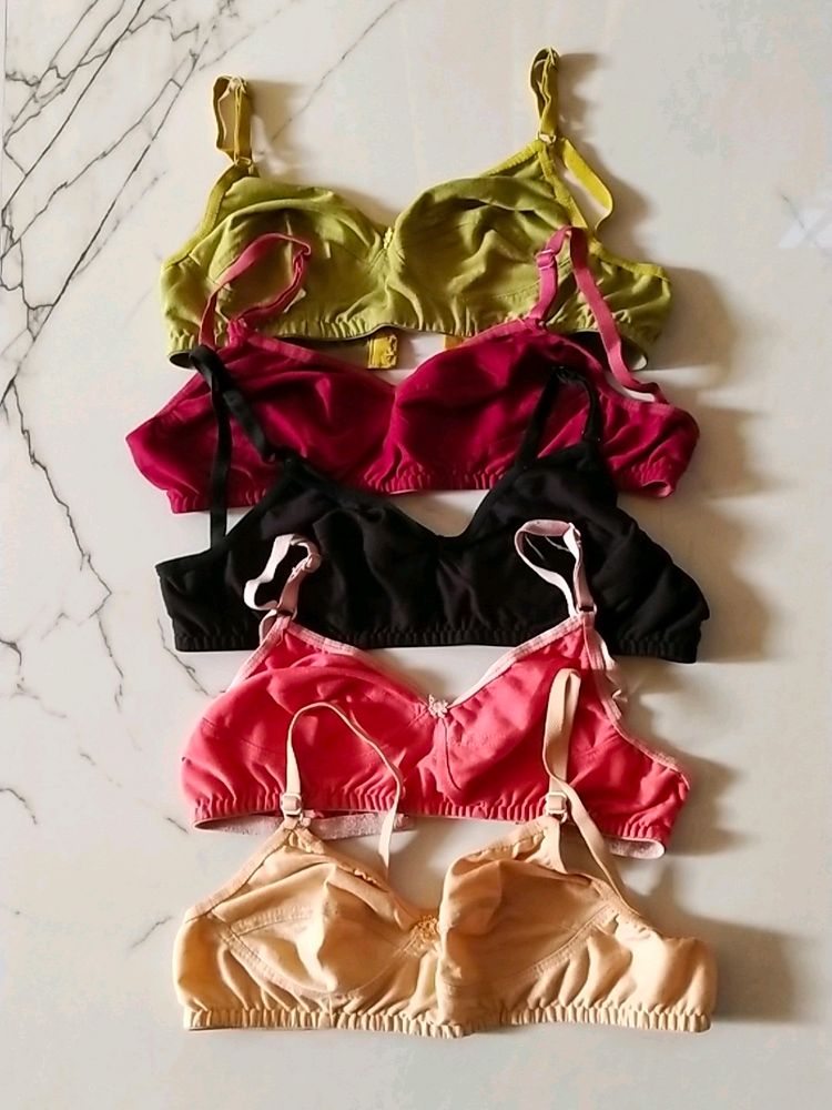 Combo Of 5 Set Bras