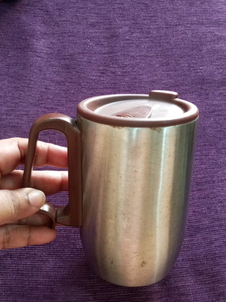 Steel Mug With Lid