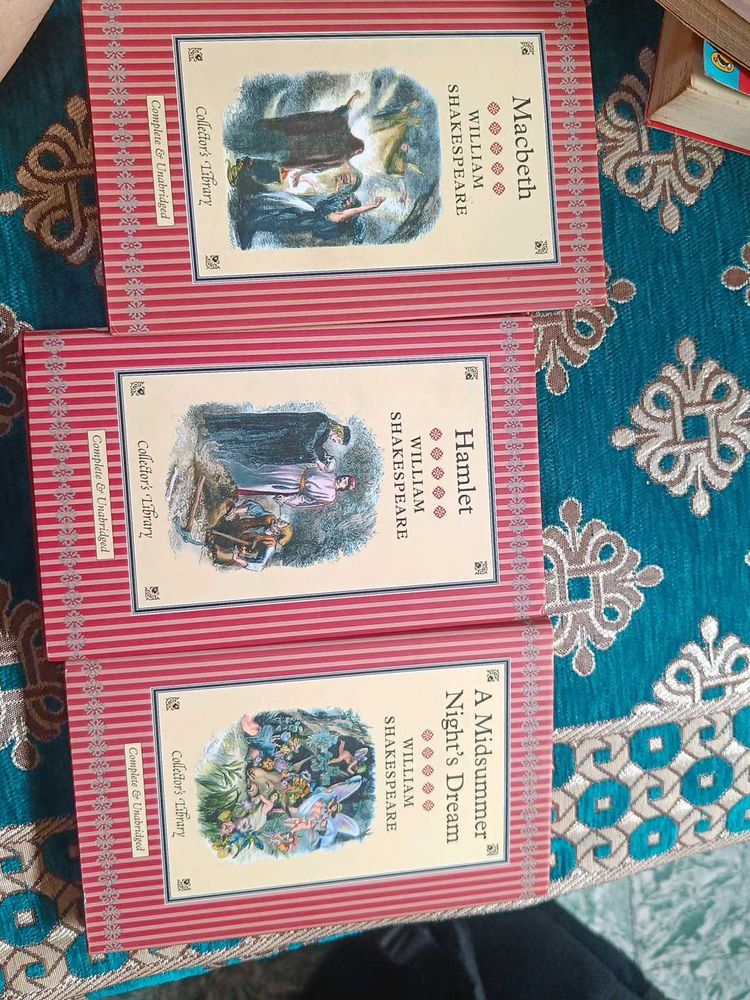 (Hardcover) 3 Shakespeare Books!