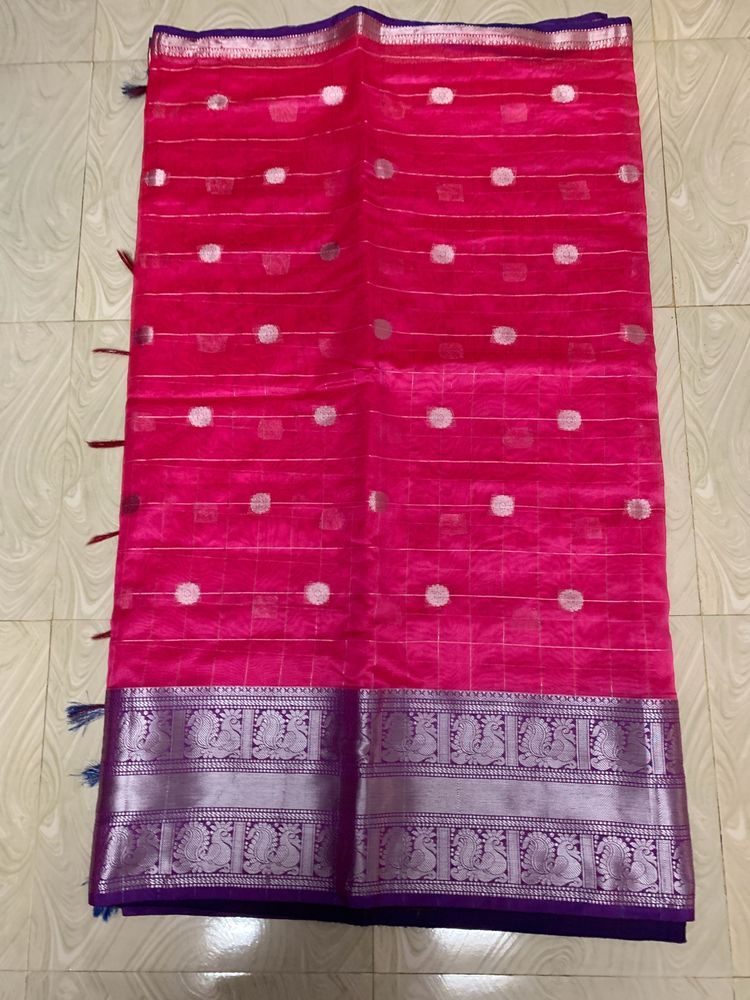 Organza Silk Saree