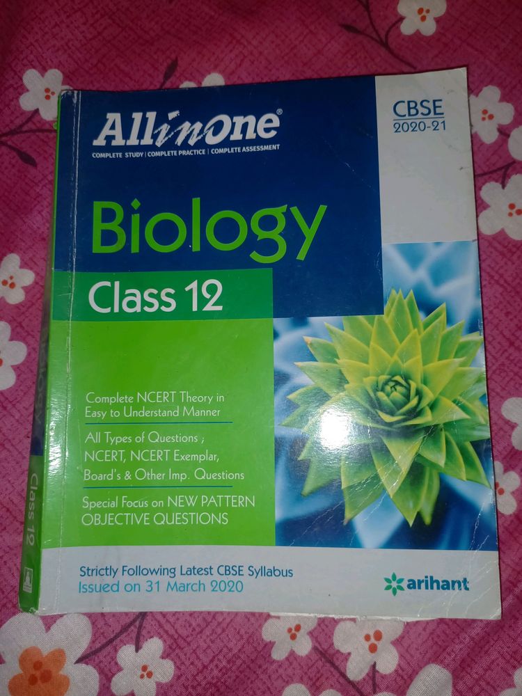 All In One Biology Class 12 CBSE