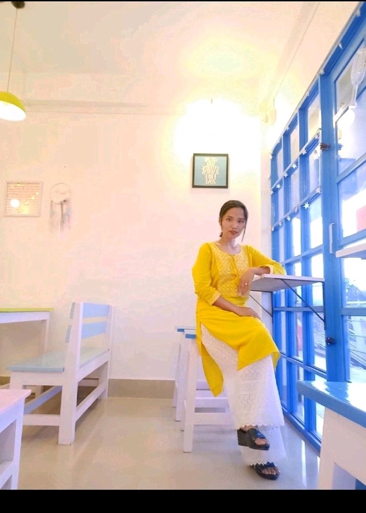 Yellow Kurti 💛