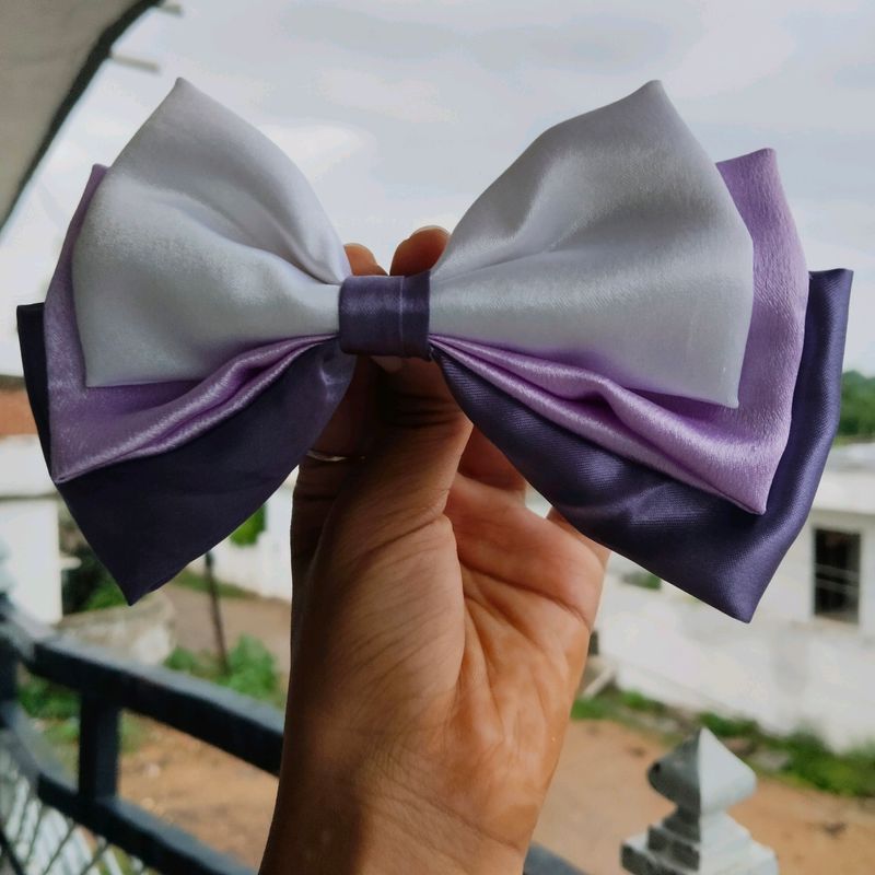 Three Layar Hair Bow..