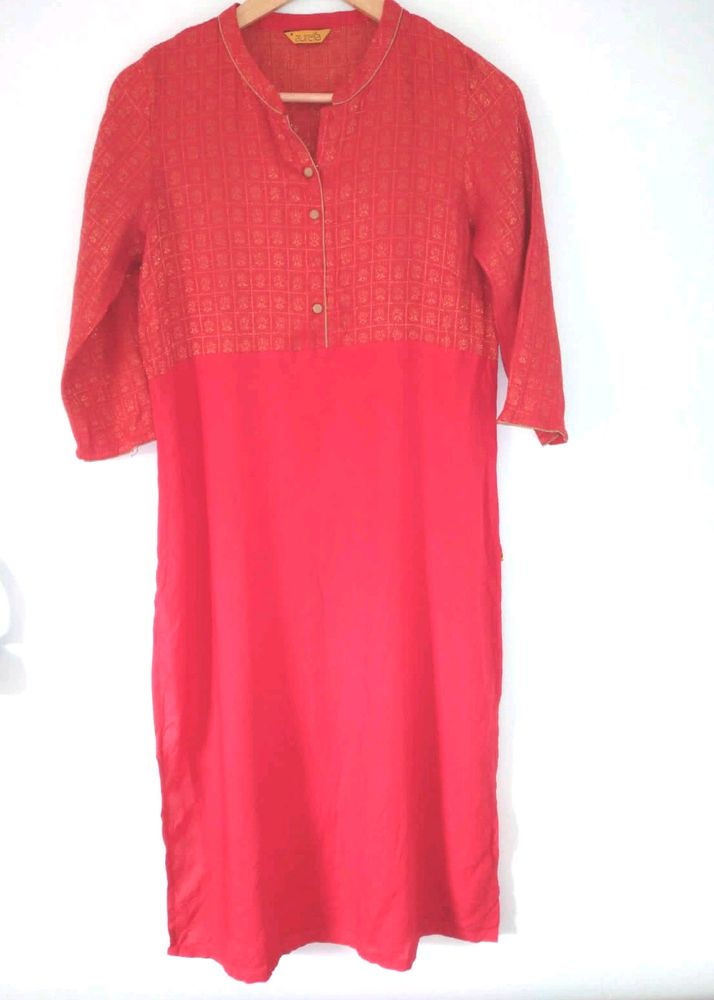 Flash Sale For Today Only💥Red Women's Kurta