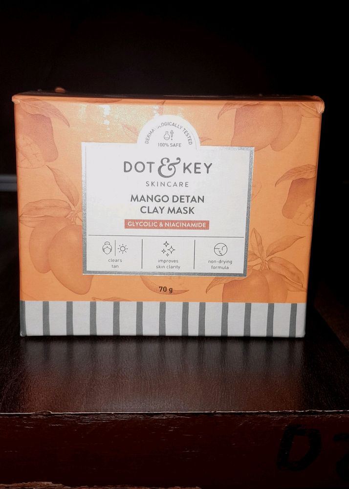 Dot And Key Mango Clay Mask