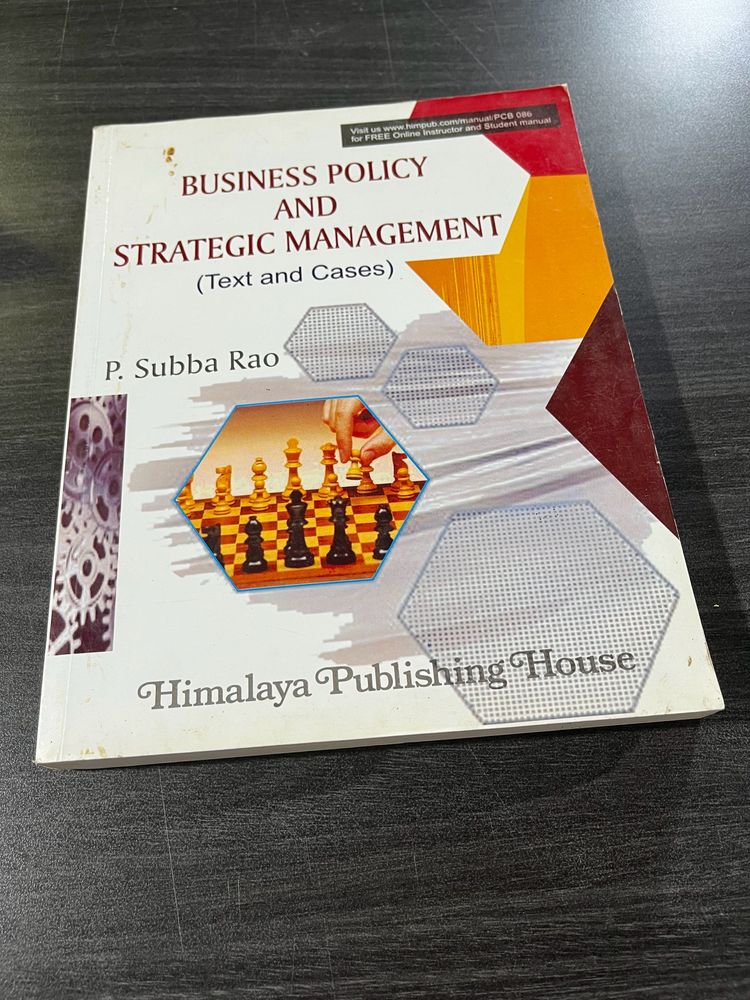 Business Policy And Strategic Management