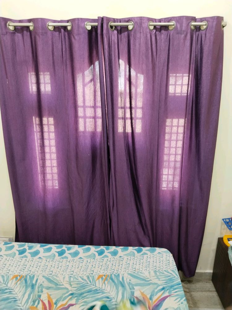 Purple Door Curtains Pack Of 2