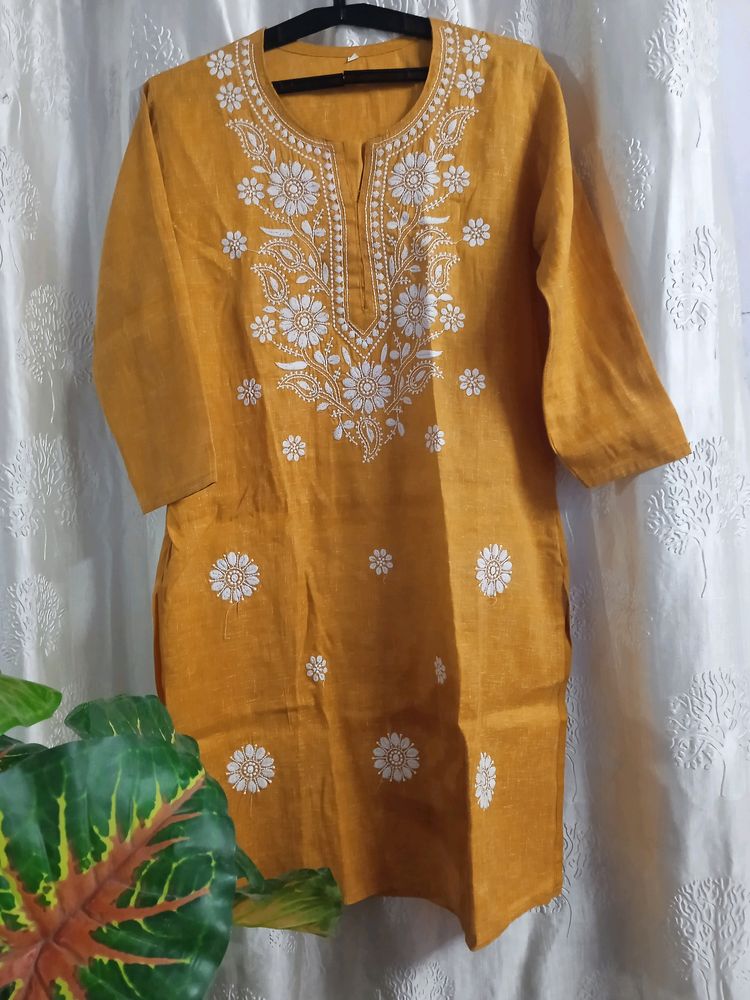 New Cotton Chikankari Kurta