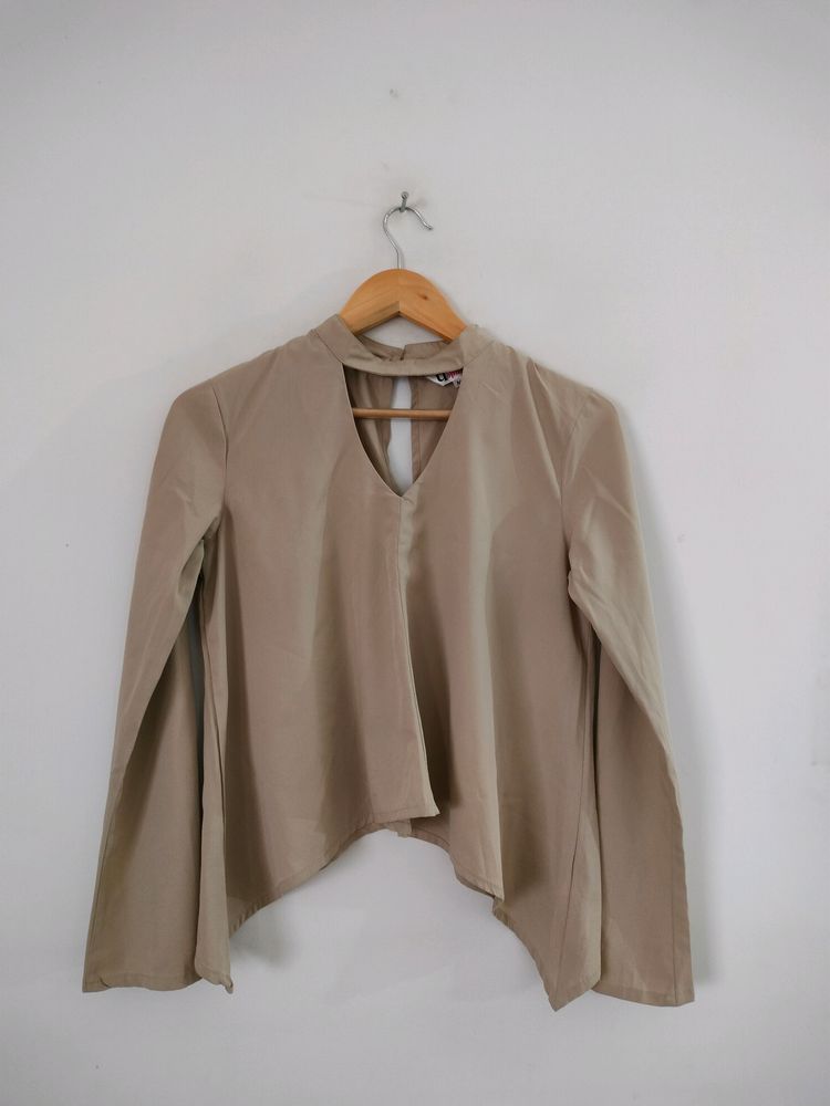 Tan Casual Top (Women's)