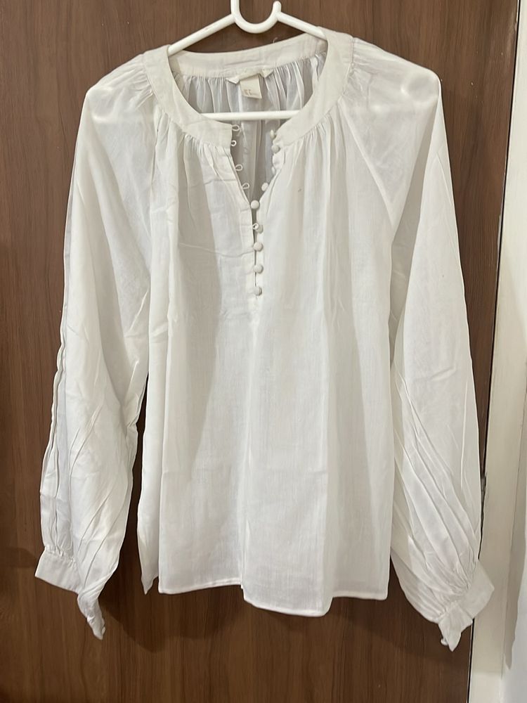 H&M White Top