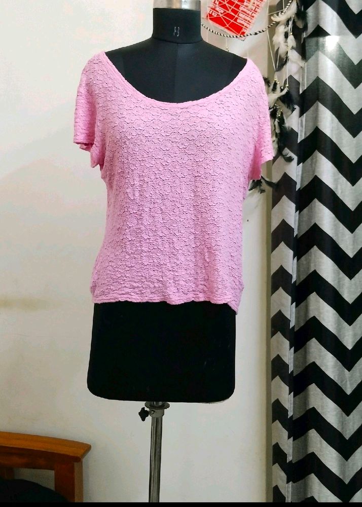 Plus Size Pink Top