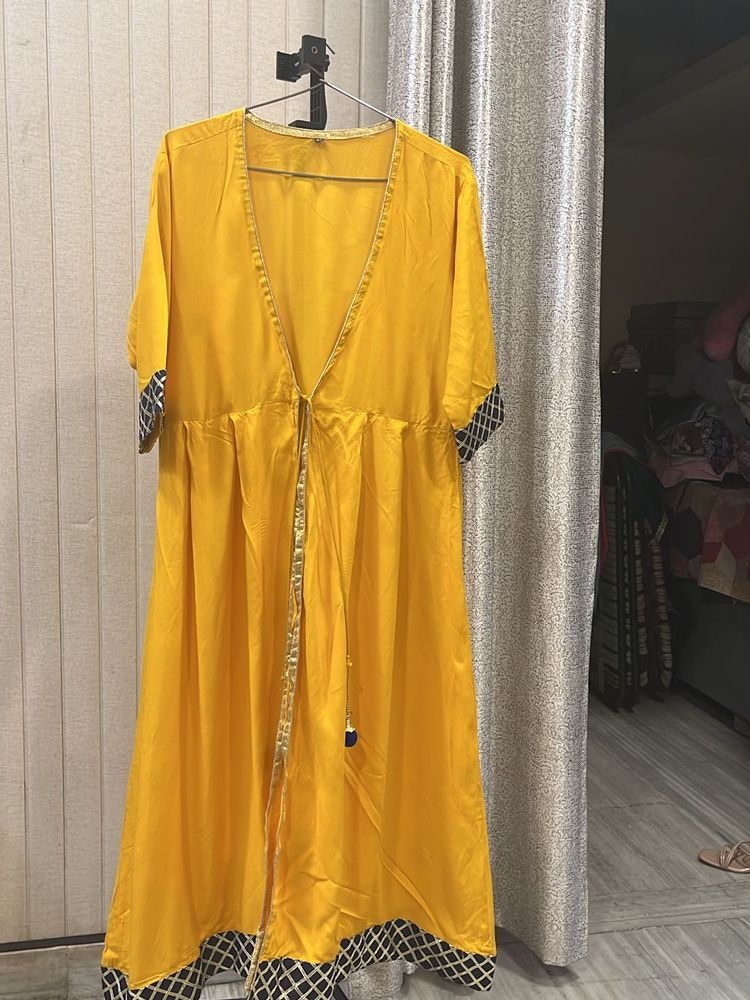 Yellow Ethnic Shrug