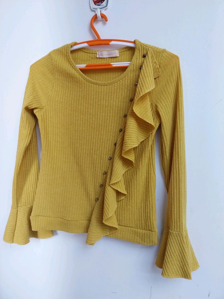 Yellow Stylist Top