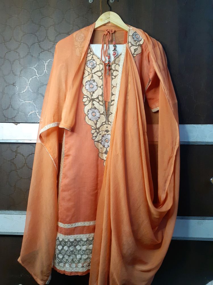 Heavy Embroidered Kurta Set