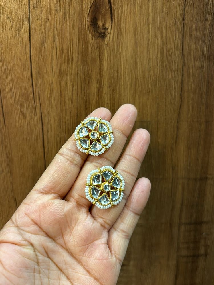 Kundan Stud Earrings