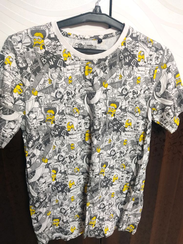 The Souled Store Minion Tshirt For Men M Size