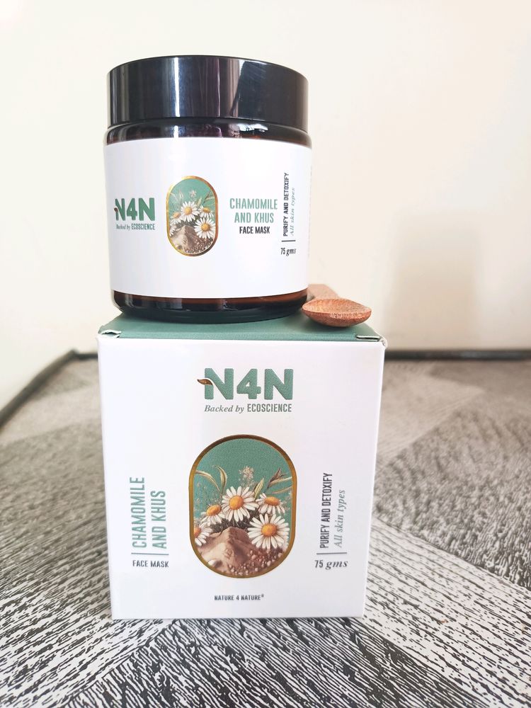 Nature4Nature Chamomile & Khus Face Mask