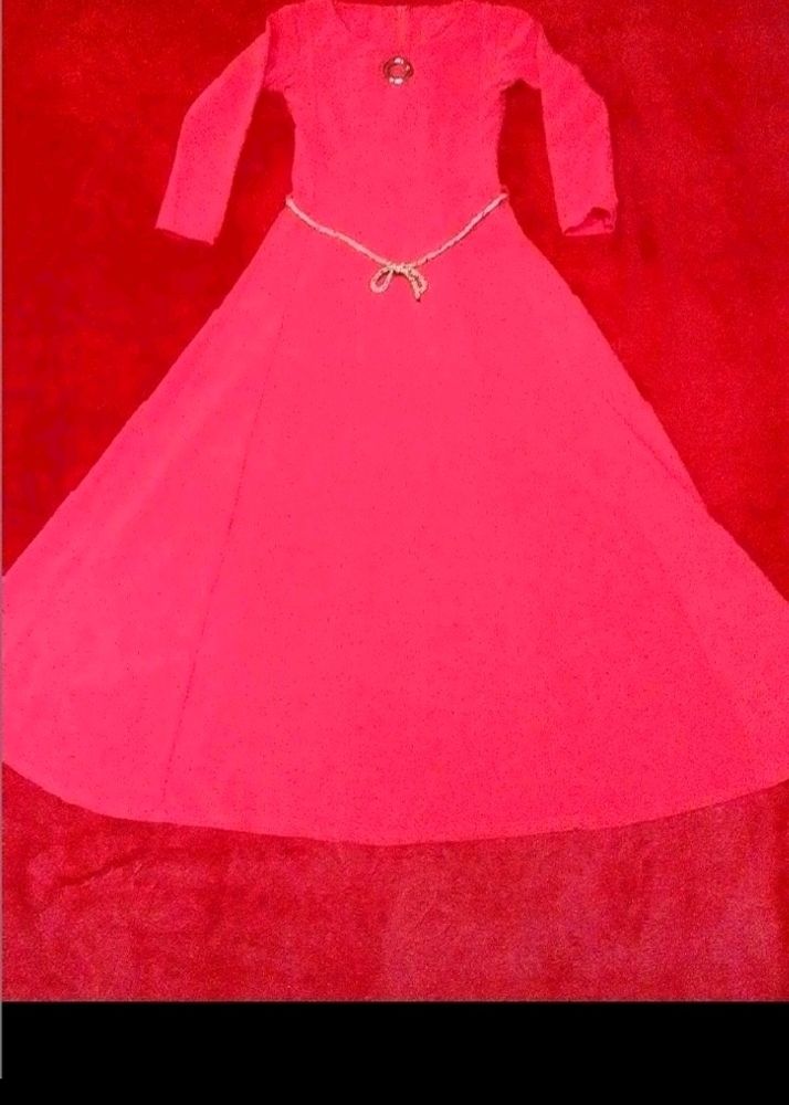 Pink Long Gown