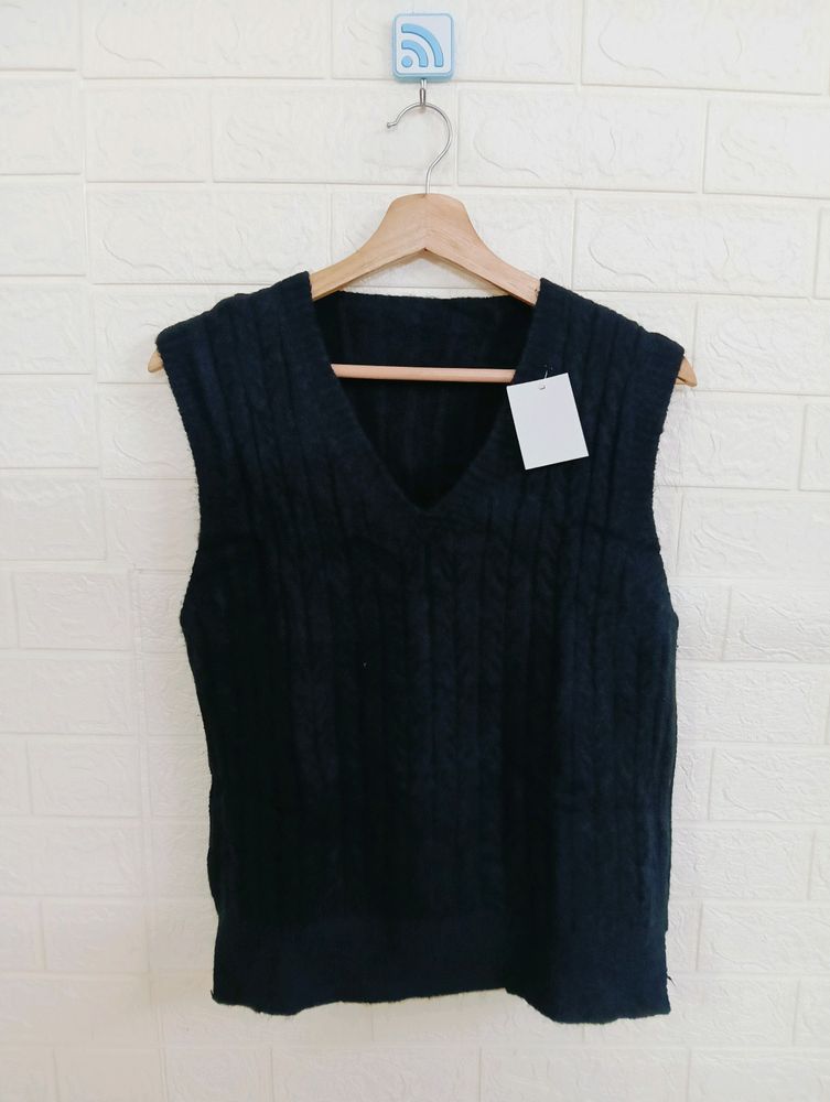 Black Viscose Sweater